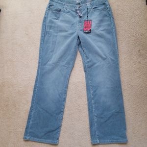 Lane Bryant Supreme Jeans Cords 18 NWT Blue